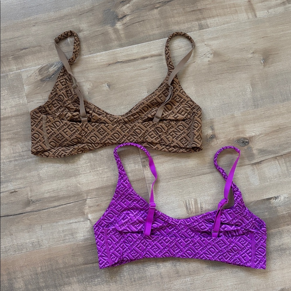 Skims Fendi Skimpy Scoop Bralette Set - Picture 3 of 6